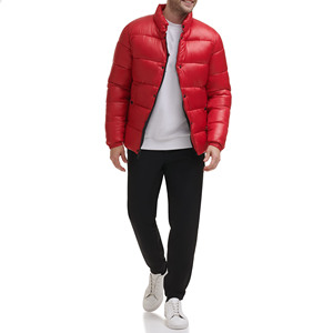 Fashion Design Spring Customized Men's Hooded Puffer <b>Jacket</b> For Men with Zipper Closure <b>Smart</b> Casual Latest Style Men's <b>Jackets</b> - Product Image 2