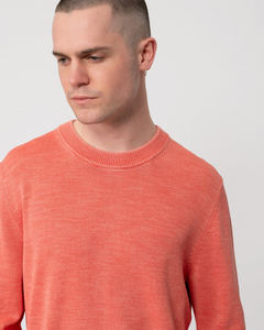 Sweat-shirt en molleton de coton délavé à l'acide pour homme, style urbain, coupe oversize, épaules tombantes, décontracté, fabrication OEM, marque privée - Product Image 2