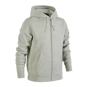 Sweat à capuche à fermeture éclair complète pour la personnalisation Ajoutez votre logo ou votre design à cette veste polaire confortable avec poches Nouveau style 2025 - Product Image 3
