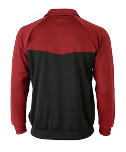Logo personnalisé 2 pièces vierge Jogging vêtements d'entraînement vestes vêtements de sport ensemble coupe-vent survêtements pour hommes 100% polyester costume - Product Image 4