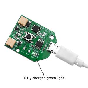 3.7v usb USB נטענת קטן המעורר מאוורר נייד נייד מאוורר מוברש לוח אוניברסלי - Product Image 5