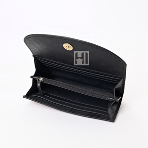 Cartera de Cuero Vacuno con Diseño Floral de Lujo para Mujer, Triple Pliegue, con Bloqueo RFID y Borla - Product Image 4