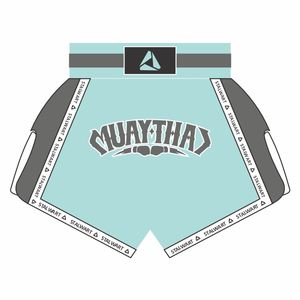 Personnalisé grande taille hommes Muay Thai Shorts coupe ample taille élastique adulte arts martiaux porter - Product Image 5