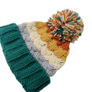 หมวกบีนนี่ฤดูหนาวสำหรับผู้ใหญ่ ขายส่ง รับทำโลโก้ตามสั่ง - Product Image 1