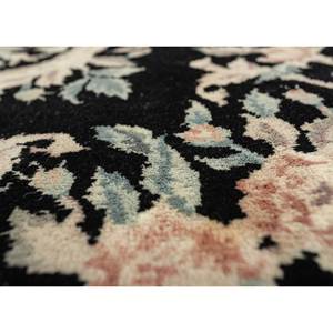 พรมขนสัตว์ถักมือลายดอกไม้สีเทาดำสำหรับห้องนั่งเล่น ทางเดิน พรมทอแบบเรียบทรงสี่เหลี่ยมผืนผ้า พรมปอกระเจา-Pae-5948 - Product Image 3