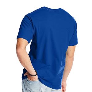 เสื้อยืดแฟชั่นสำหรับผู้ชายเสื้อออกแบบโลโก้ได้ตามต้องการด้านหน้าเพิ่มรูปภาพข้อความของคุณ - Product Image 3