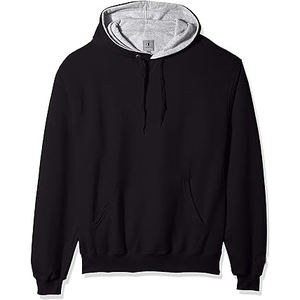 Sudaderas con capucha de algodón personalizadas para hombre con hombros caídos, jersey liso de peso pesado OEM para hombre, Sudadera con capucha de gran tamaño en blanco para hombre, 100% algodón - Product Image 4