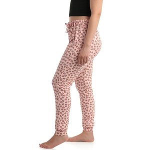 Pantalones de gimnasio para mujer en talla grande Pantalones de jogging de seda con estampado de sublimación con logotipo Ropa de invierno de estilo callejero - Product Image 2