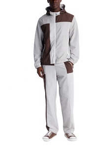 Veste coupe-vent d'hiver pour homme à motif lettres vintage, imperméable, à capuche avec chapeau, coupe-vent - Product Image 1