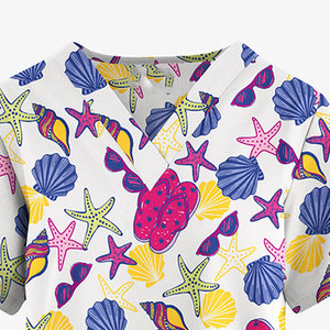 Vêtements d'infirmière en gros, ensembles d'uniformes, vêtements d'hôpital - Chemise en tissu tissé et vêtements de médecin. - Product Image 3