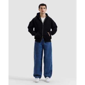 Sweat à capuche respirant avec fermeture éclair en tissu tricoté pour la saison d'automne - Product Image 5