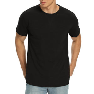 100% coton hommes t-shirts à manches courtes t-shirt surdimensionné ajusté impression personnalisé lavé hommes t-shirt - Product Image 4