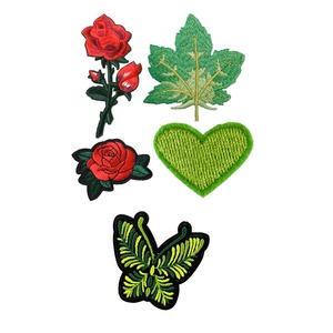 สินค้ามาใหม่ราคาถูกแผ่นผ้าปักทำมือดีไซน์ตามสั่งประเภทแฟชั่นแผ่นปักและแผ่นปะติด - Product Image 3