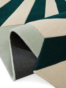 พรมขนสัตว์ทอมือแบบออกแบบได้ตามที่ต้องการพรมปูพื้นขนสัตว์เป็นกระจุกด้วยมือดีไซน์หรูหราขายส่งสำหรับห้องรับแขกสิ่งทออินเดีย h/l - Product Image 3