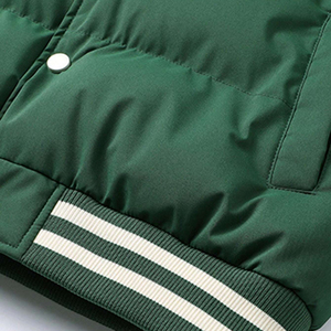 Veste d'hiver réversible pour hommes capuche amovible Camouflage motifs de dessins animés broderie personnalisée Logo imperméable Street Wear - Product Image 3