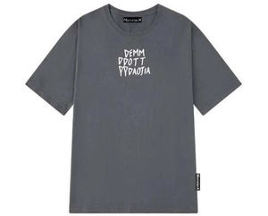 T-shirt unisexe Demm Cat, coupe ample, manches courtes, pour hommes et femmes 2025 - Product Image 1