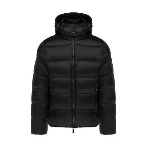 Chaqueta acolchada de nailon personalizada para hombre, chaqueta acolchada de invierno con capucha, novedad - Product Image 1