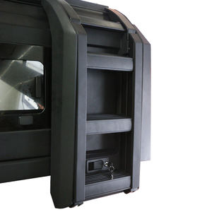 Scala pieghevole in alluminio leggero per camion rimovibile per tetto con scala di accesso antiscivolo di sicurezza per tappi del letto - Product Image 5