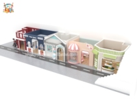 Wejoy Maison de jeu souple de supermarché personnalisée Maison de jeu de rôle pour enfants Terrain de jeu intérieur Maison de jeu souple à vendre