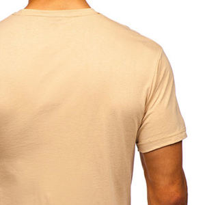 เสื้อยืดฟิตเนสเข้ารูประบายอากาศสำหรับผู้ชายเสื้อยืดฟิตเนสผ้าฝ้าย100% สำหรับมืออาชีพผลิตสำหรับผู้ใหญ่ - Product Image 5