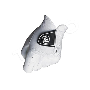 Gant de golf en cuir d'Indonésie blanc doux et coloré - Product Image 3