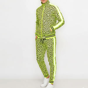 Fabricante Profesional, Conjuntos Deportivos de Felpa con Estampado de Guepardo para Hombre, Ligeros, con Cremallera Completa, Hechos a Medida, en Venta - Product Image 1