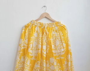 Boho gypsy long cotton Printed Maxi Indian Tunic <strong>Women</strong> <strong>Skirt</strong> Design Bohemian Style Cotton Long Wear <strong>Skirts</strong> Gypsy <strong>Hippie</strong> <strong>Skirts</strong>