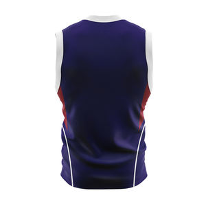 Vêtements de sport pour jeunes de haute qualité, tissu 100% polyester, logo personnalisable, maillot de basket respirant - Product Image 3
