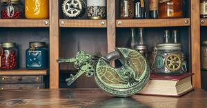 Serrure à cadenas en laiton avec clés de travail cadenas shankh fonctionnel noir serrures à collectionner serrures à combinaison pour portes boîte à outils - Product Image 5