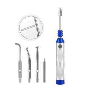 Kit de dépose de couronnes dentaires, instruments chirurgicaux orthopédiques et dentaires, outil professionnel automatique à une main en acier - Product Image 4