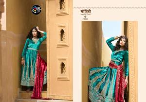 Venta al por mayor Neeta Creation Heavy Viscose Velvet Lentejuelas Trabajo Anarkali Trajes Hasta el suelo Sin arrugas Salwar Kameez Mangas completas - Product Image 6