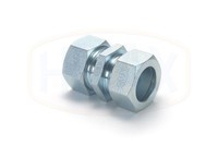 Union de raccord de tube de compression de haute qualité Adaptateur de couplage droit de tube de 3/8"