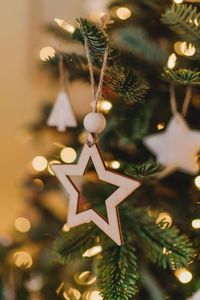 Handmade Wooden Christmas Tree <b>Wall</b> Hanging Natural Material Home Party Holiday Ornament for Christmas <b>Ball</b> Decorations - Product Image 3