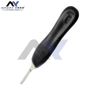 Manche de scalpel en plastique noir pour instruments chirurgicaux manuels de précision # 4 Compatible # 20 # 24 lames en acier inoxydable MOL Safety - Product Image 3