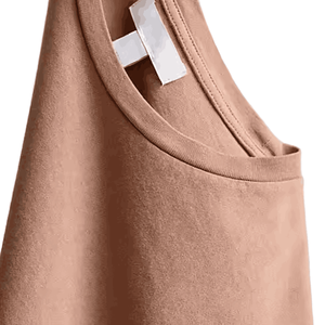 Tops cortos con hombros caídos y lavado ácido para mujer, camiseta Premium de peso pesado, venta al por mayor, camisetas recortadas de talla grande ecológicas - Product Image 2