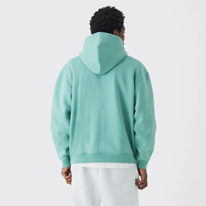 เสื้อมีฮู้ด & เสื้อกันหนาวผ้าฝ้าย100% ของผู้ชายเสื้อฮู้ดสะพายไหล่ทรงหลวมโลโก้พิมพ์ลายออกแบบได้ตามที่ต้องการ - Product Image 3