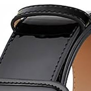 Cinturones de cuero genuino ligeros y resistentes con hebilla de acero colorido con logotipo personalizado para hombre más vendidos hechos en Pakistán - Product Image 3