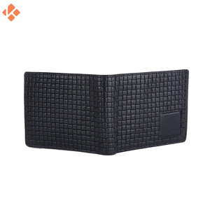 Carteras cortas de cuero genuino 100% para hombres de buena calidad de cuero real profesional hecho a medida en Pakistán tipo de cierre abierto - Product Image 4