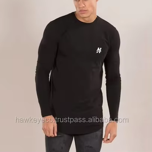 Camiseta de Punto de Manga Larga para Hombre, Elegante, con Patrón Jacquard, Cómoda, Transpirable, de Secado Rápido, Informal, para Vacaciones - Product Image 6