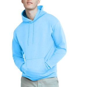 Pull-over zippé unisexe avec logo personnalisé Sweat à capuche en polaire Streetwear de base en coton mélangé de haute qualité pour hommes et femmes - Product Image 3