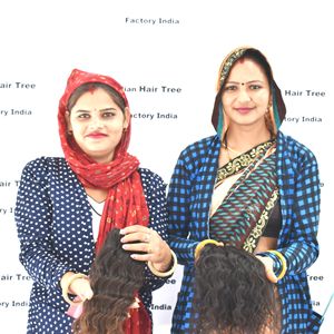 100% precio al por mayor cabello humano rizado virgen crudo mechones de color natural fabrica cutícula alineada cabello humano indio vietnamita - Product Image 5