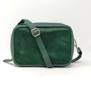 Bolso bandolera de cuero bohemio con estilo para mujer, accesorio de moda superventas con decoración de botones de cadena - Product Image 1