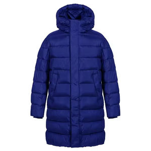 แจ็กเก็ตทรงพองสำหรับผู้ชายเสื้อโค้ทผ้าใบย้อมสีล้วนแบบลำลอง - Product Image 6