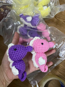 Kit de crochet fait main, jouets, porte-clés, vente en gros, poupées, poupée en laine, peluche mignonne, cadeau pour enfants, personnalisé - Caryln - Product Image 2