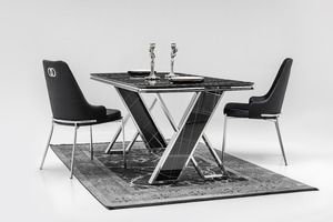 ชุดห้องรับประทานอาหารสุดเก๋สุดชิคแปลงสภาพทันสมัยเฟอร์นิเจอร์สแตนเลสสำหรับบ้านอพาร์ทเม้นโรงแรมห้องครัววิลล่าห้องรับประทานอาหาร - Product Image 3