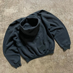 Zom Garment Personalizable Hombres de alta calidad Jersey de algodón Sudadera con capucha de gran tamaño Temporada de invierno Con capucha Sin cuerda Recortada Estampado de capucha - Product Image 6