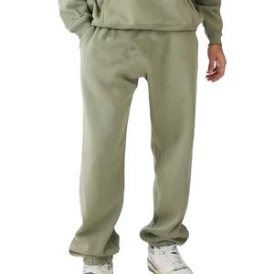 ชุดวอร์มซักด้วยกรดสำหรับผู้ชายชุดวอร์มผ้าฝ้าย100% สำหรับใส่ทำงานในฤดูหนาว - Product Image 5