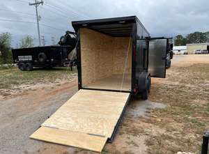 รถพ่วงบรรทุกสินค้าแบบปิด ขนาด 6x12 นิ้ว รับน้ำหนักได้ 7000 ปอนด์ จัดส่งฟรี เหมาะสำหรับผู้รับเหมาและบริษัทขนย้าย ที่ต้องการความปลอดภัย กะทัดรัด แข็งแรง ลากง่าย - Product Image 5