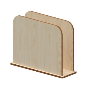 Summit Ridge grabado cubiertos Caddy servilletero de madera para mesa Showpiece soporte de papel tisú mejor - Product Image 5