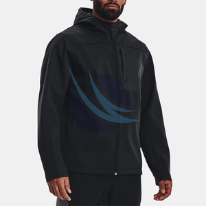 Chaqueta Impermeable con Capucha para Hombre, de Secado Rápido, Estilo Urbano, para Invierno, de Poliéster, Tejido Personalizado - Product Image 5